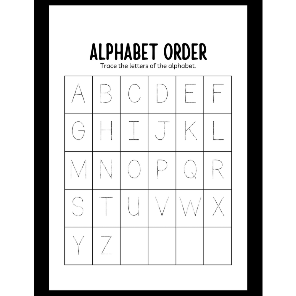 Alphabet Safari Preschool Workbook |ABC Letter Tracing | Early Learning Ages 3–5 - Picture 5 of 5